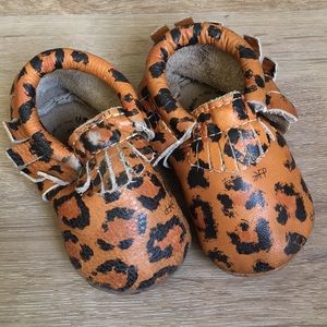 OG Leopard Freshly Picked Moccs size 3